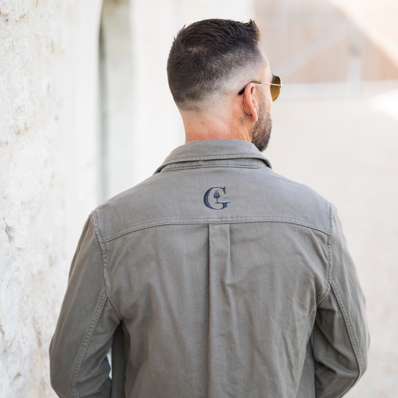 Veste worker Gueuleton – 100% coton, twill délavé, coupe confort