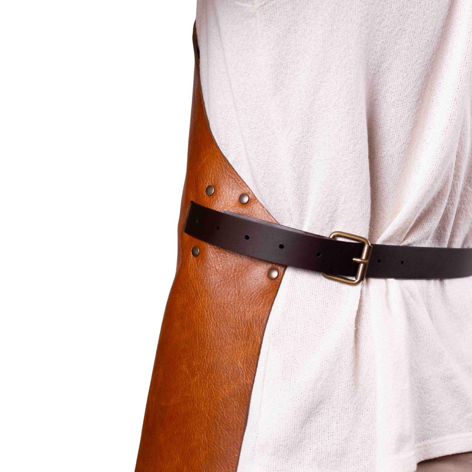 Tablier en cuir CAMEL Gueuleton