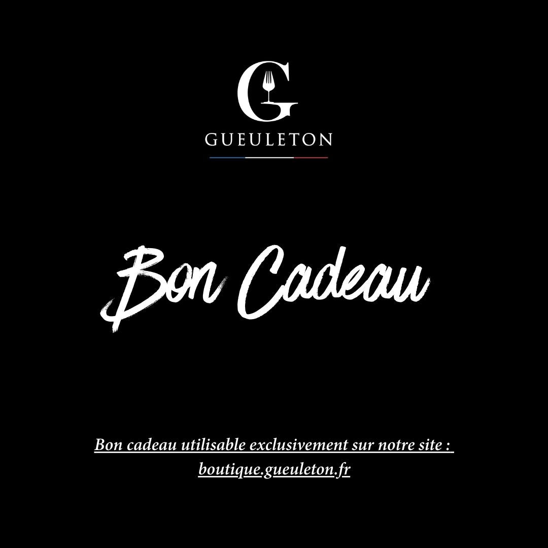 Carte Cadeau Gueuleton | 25€ à 100€ | Boutique en Ligne