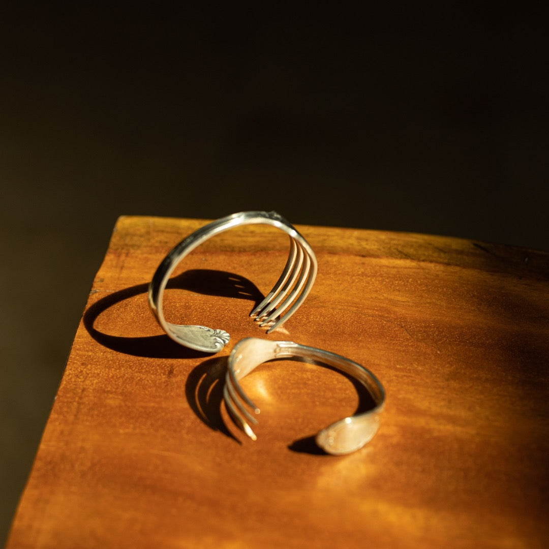 Bracelet fourchette argent Femme 32