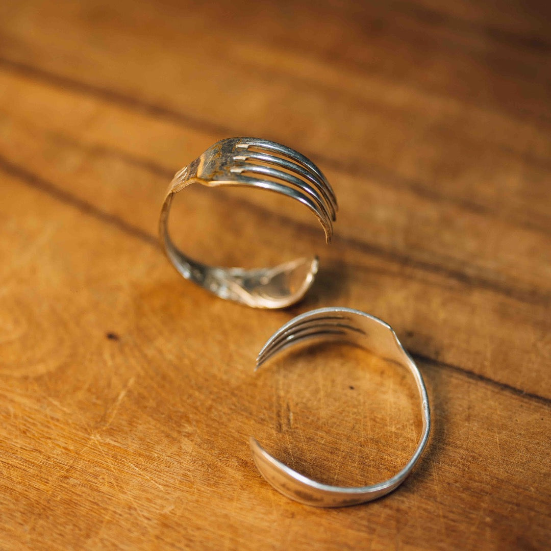 Bracelet fourchette argent gueuleton 2