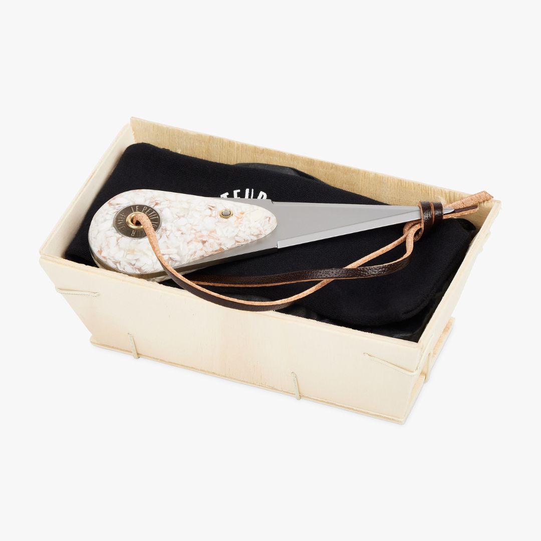 Couteau à huîtres en coquilles Saint Jacques - Le Petit Jouteur