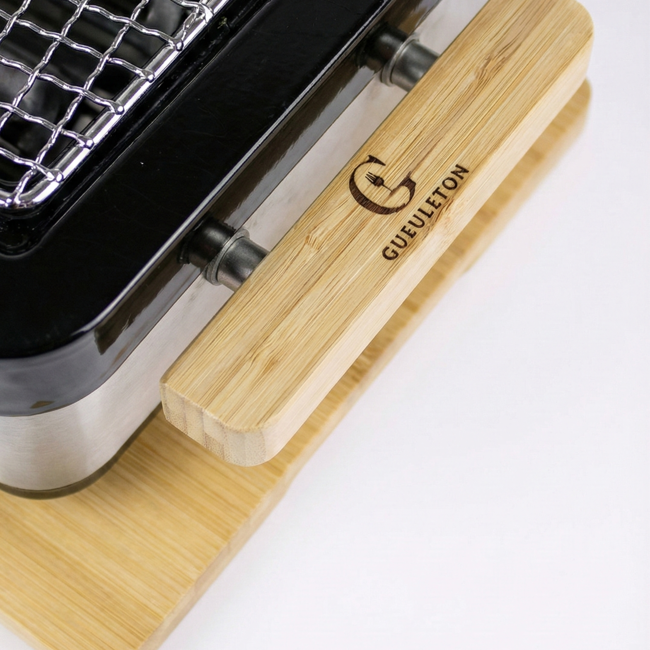 Gril Yakiniku Shichirin Medium PRO barbecue japonais rectangulaire double paroi konro yakitori Gueuleton