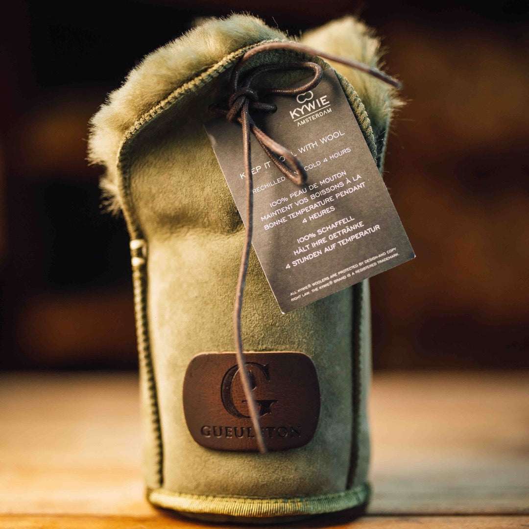 Housse isotherme Gueuleton – Khaki Suede