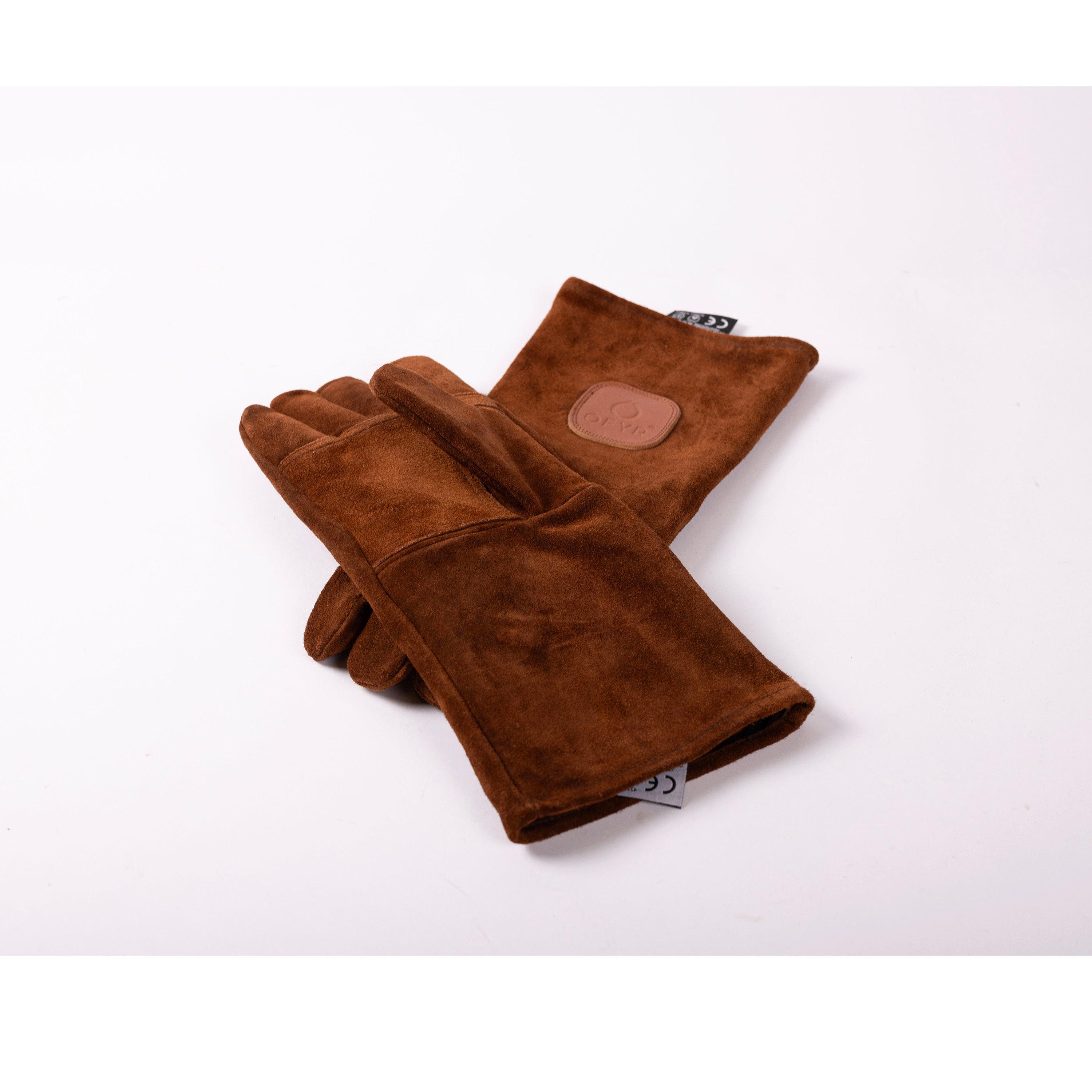 Paire de gants en cuir