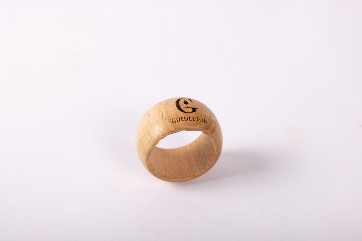 Rond de serviette en bois