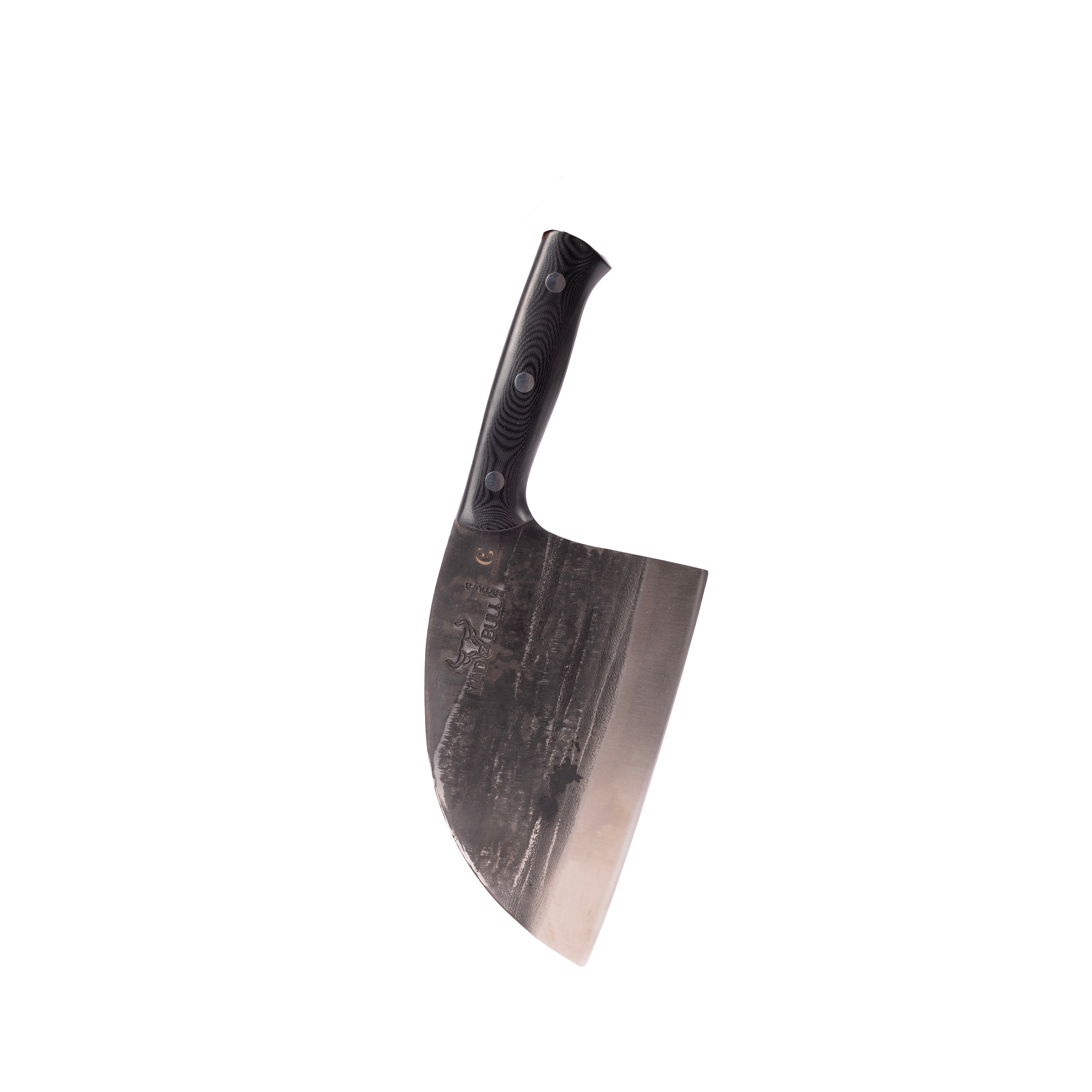 Couteau Serbe MAD BULL 18 cm – Lame forgée acier AUS-8, manche G-10