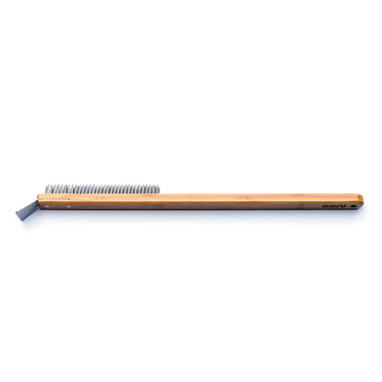 Brosse métallique Ooni – Grattoir et brosse inox 2-en-1 pour four à pizza - Gueuleton