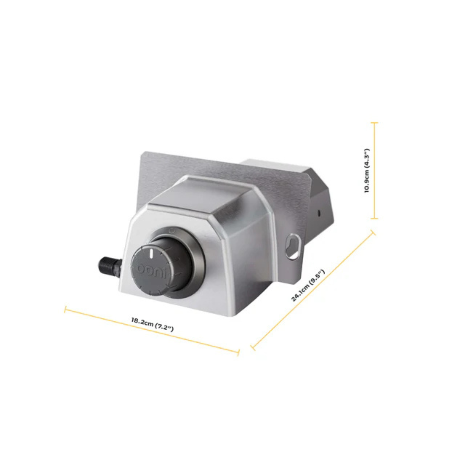 Brûleur à gaz pour Ooni Karu 2 / Karu 12 / Karu 12G avec dimensions - Propane 37 mBar - Gueuleton