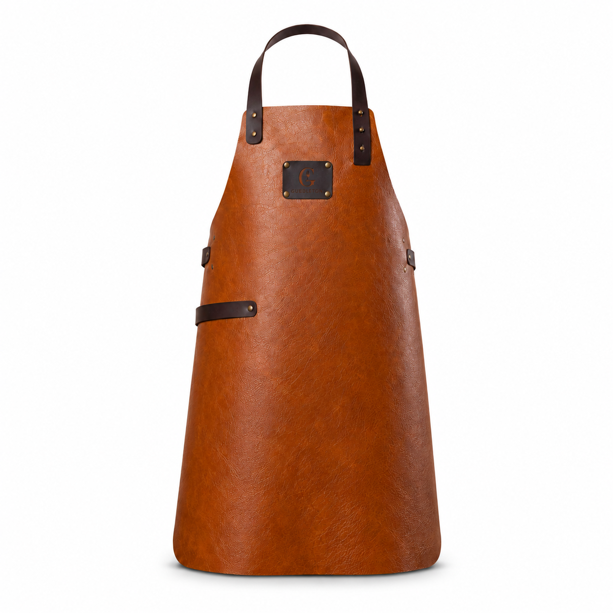 Tablier en cuir camel Gueuleton