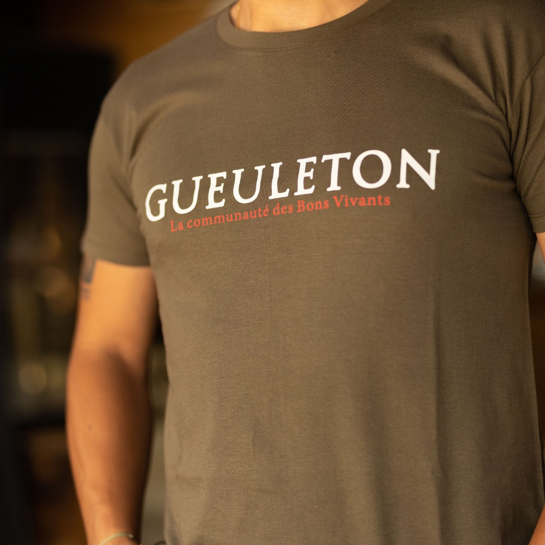 T-shirt Gueuleton / Vert Kaki