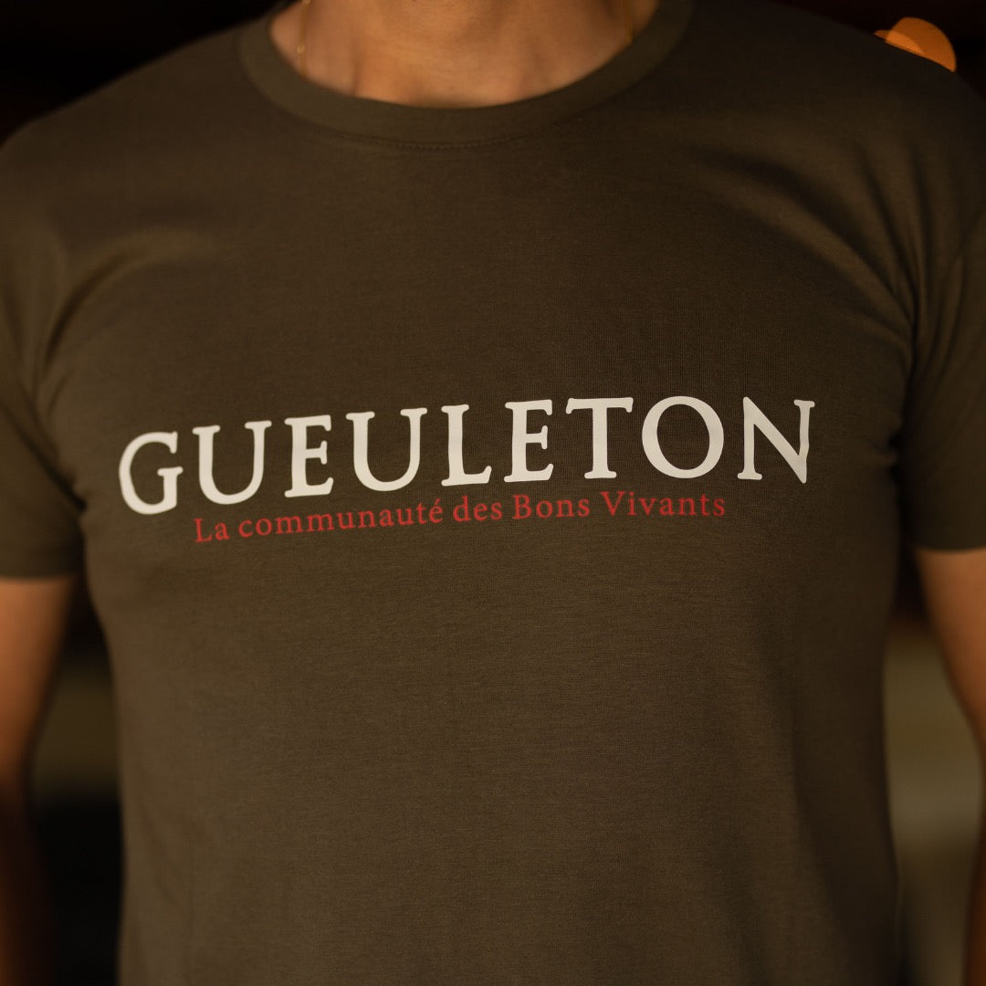 T-shirt Gueuleton / Vert Kaki