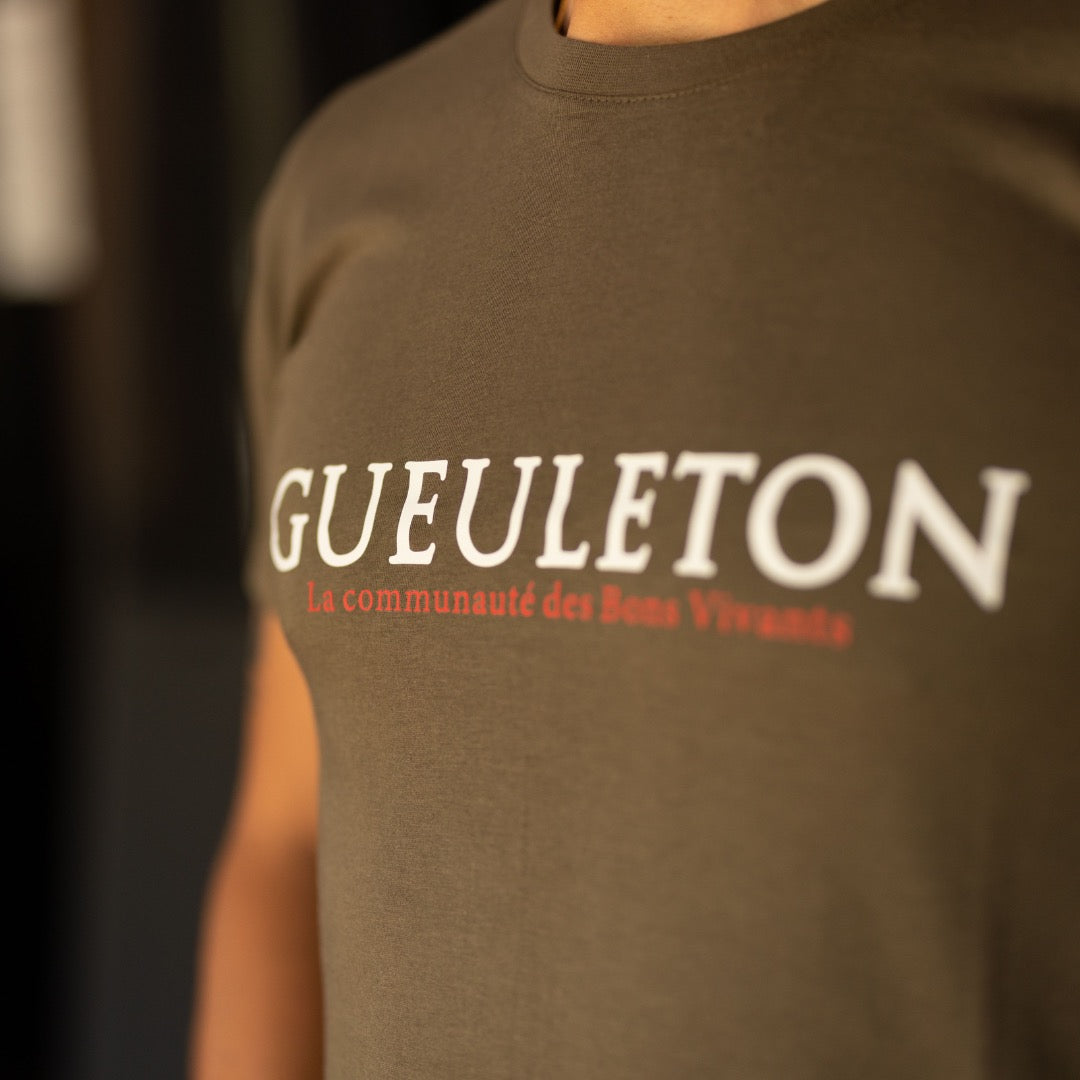 T-shirt Gueuleton / Vert Kaki