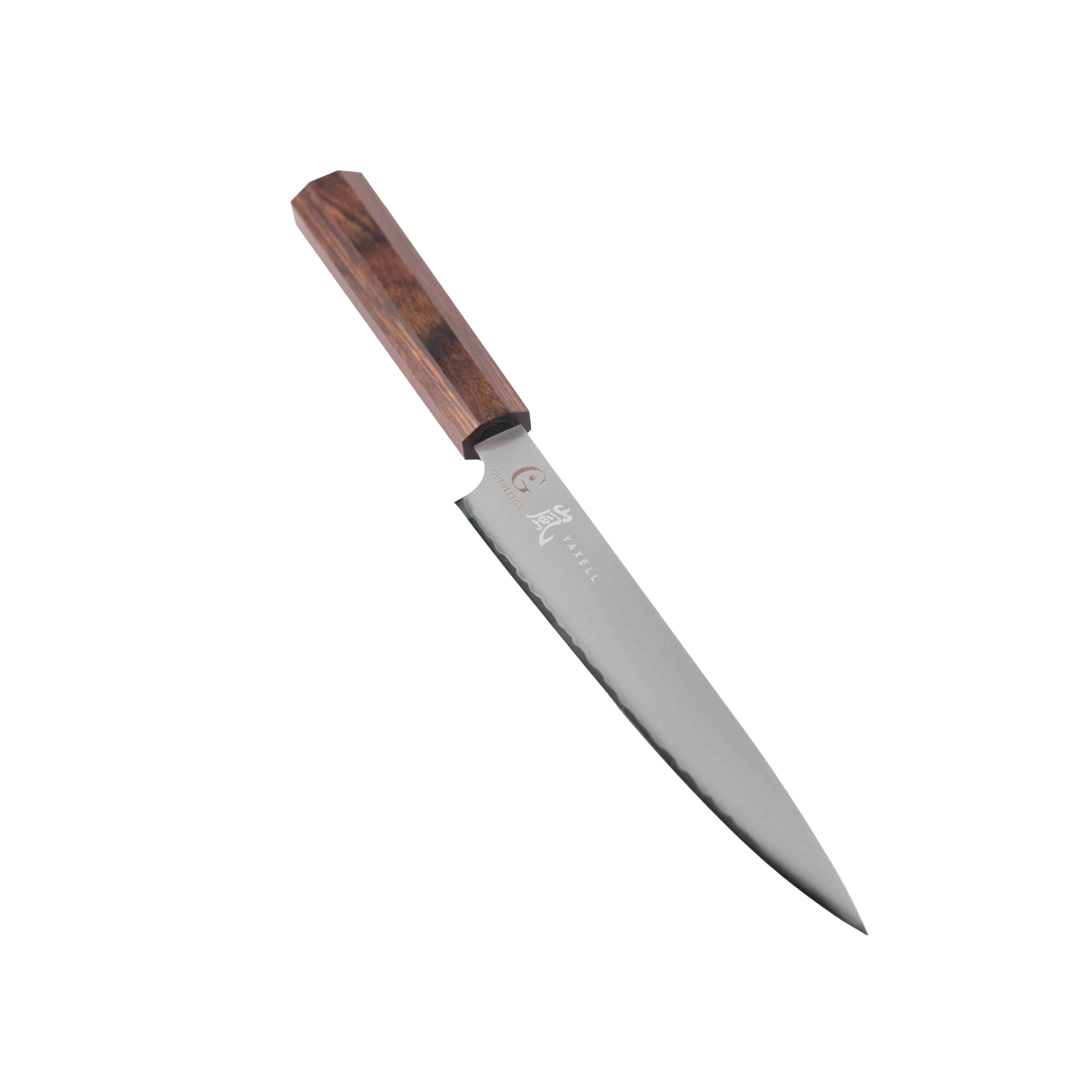 Couteau japonais Yaxell Hana Slicing 15 cm – Lame San Maï Movax, manche pakkawood