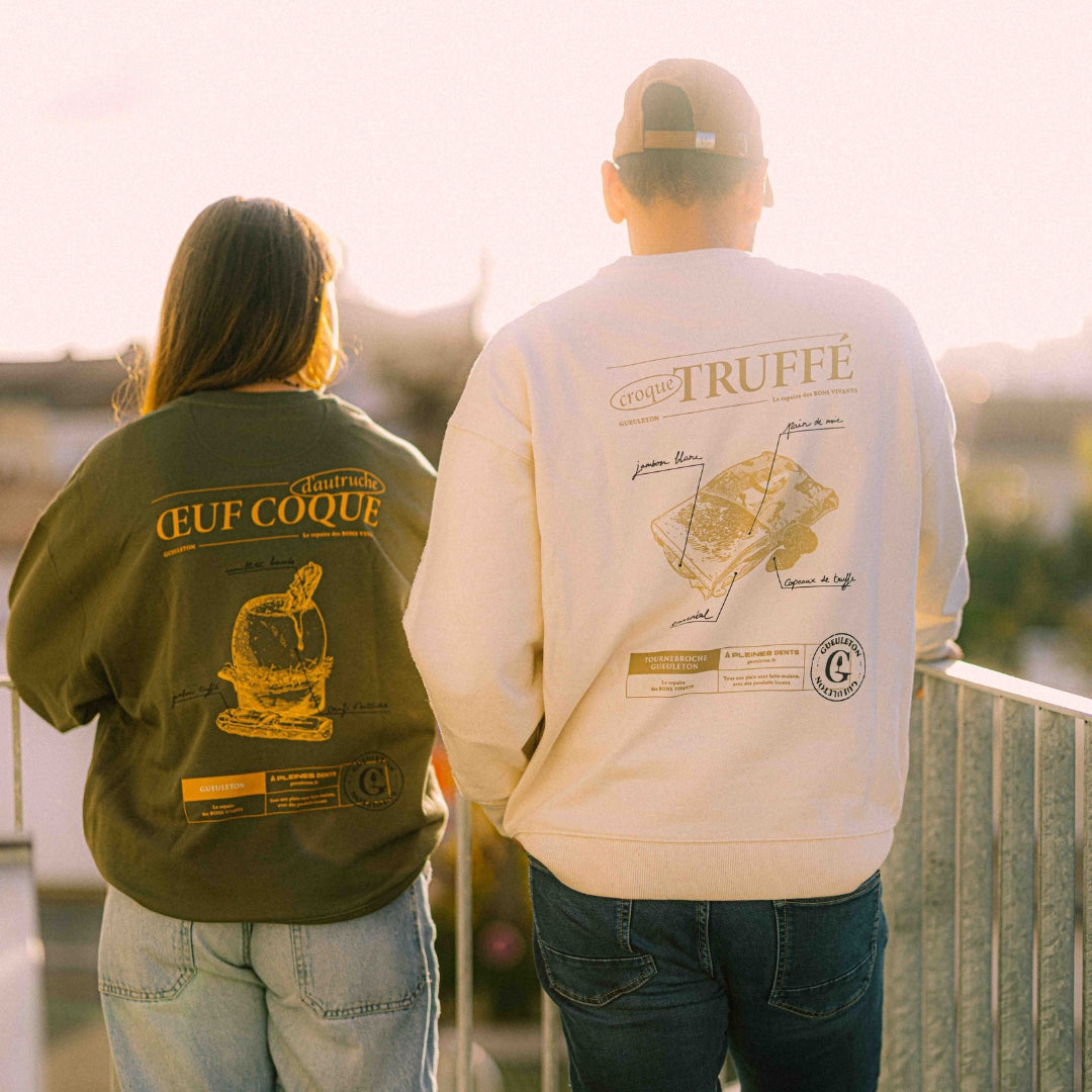 Sweat Croque Truffé Bio | Gueuleton - Le Repaire des Bons Vivants
