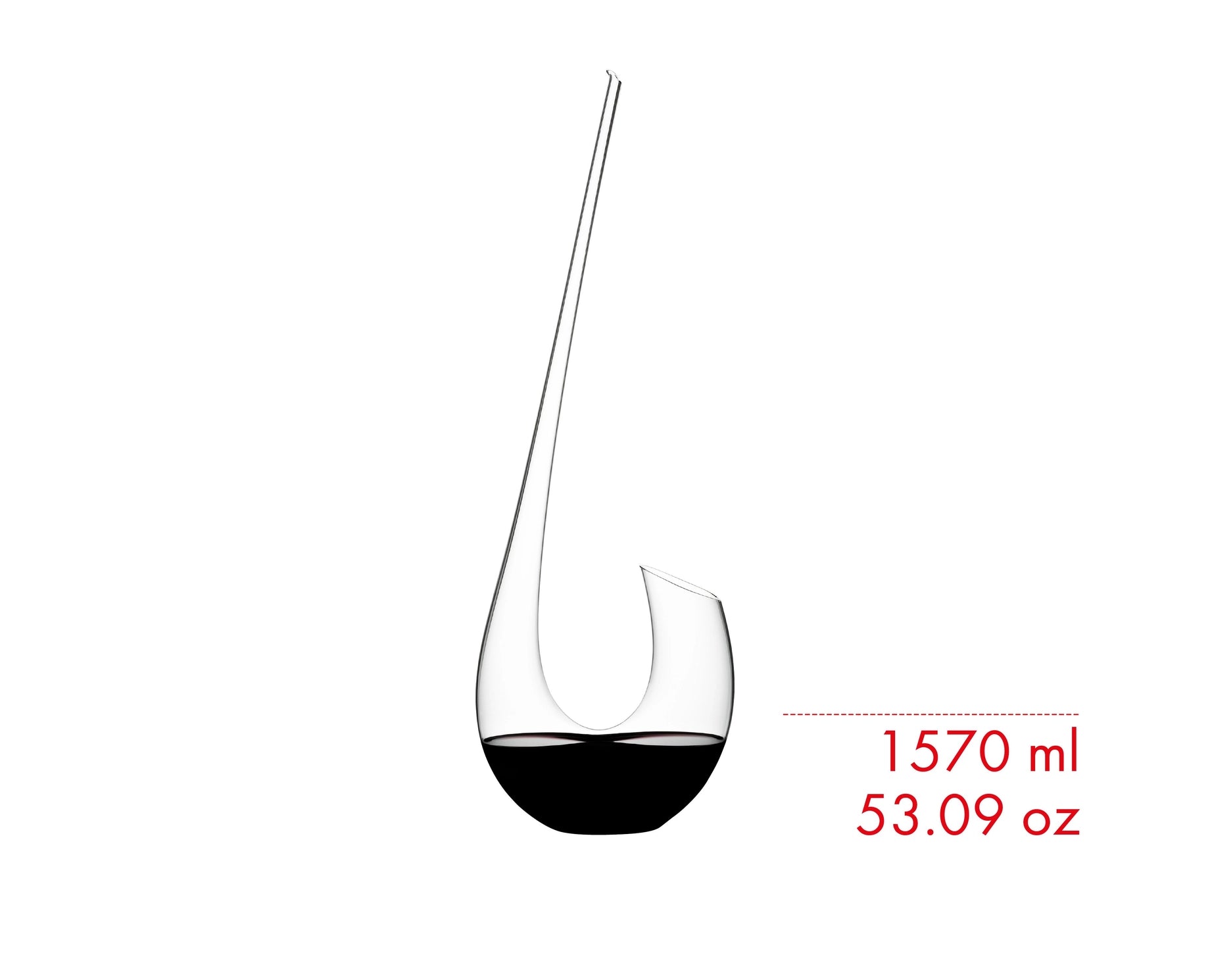 Décanteur RIEDEL Swan – Cristal soufflé, design emblématique