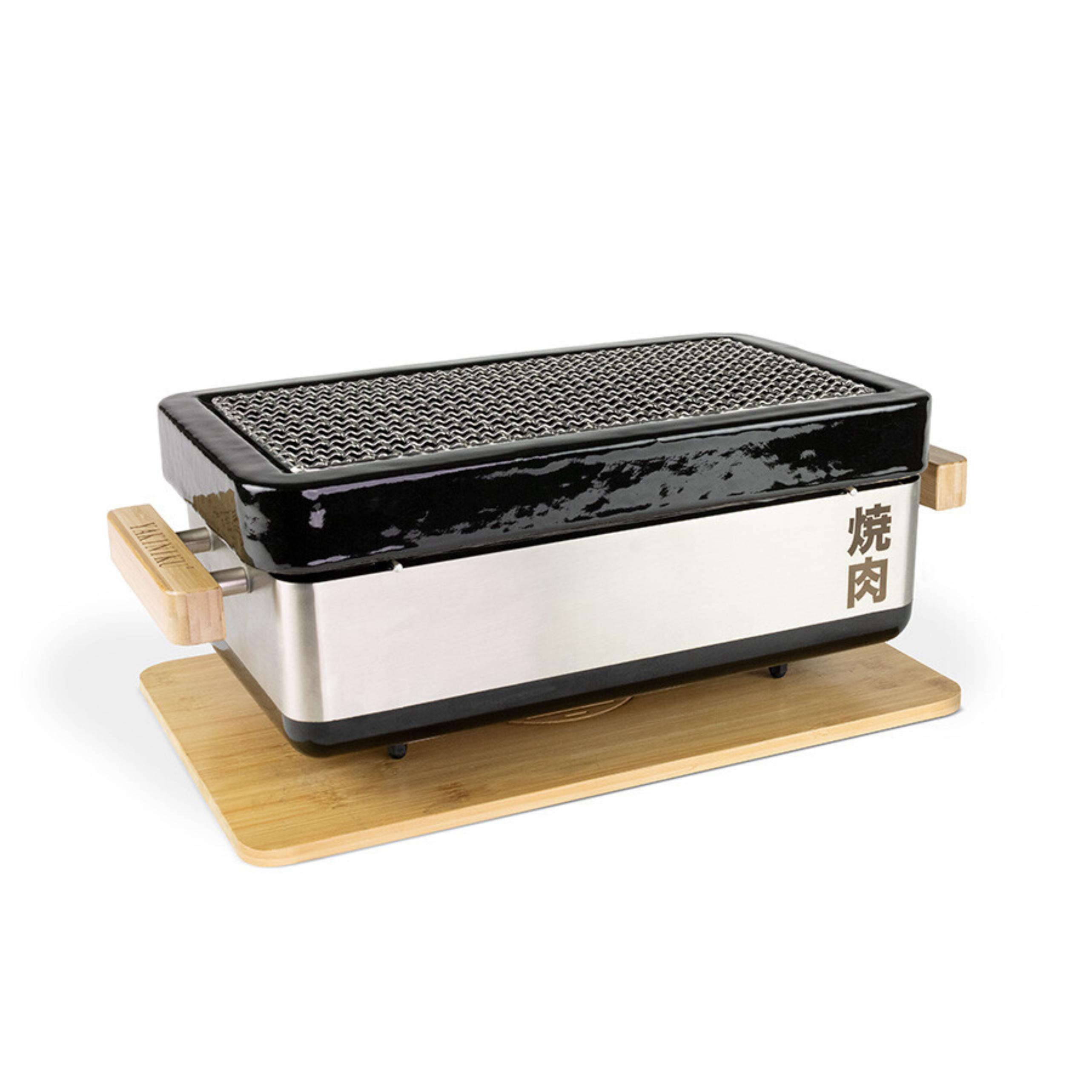 Gril YAKINIKU® Shichirin MEDIUM PRO – Barbecue japonais rectangulaire 2 à 6 personnes