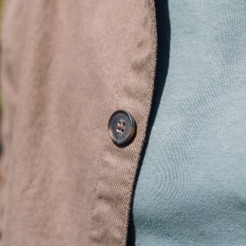 Veste worker Gueuleton – 100% coton, twill délavé, coupe confort