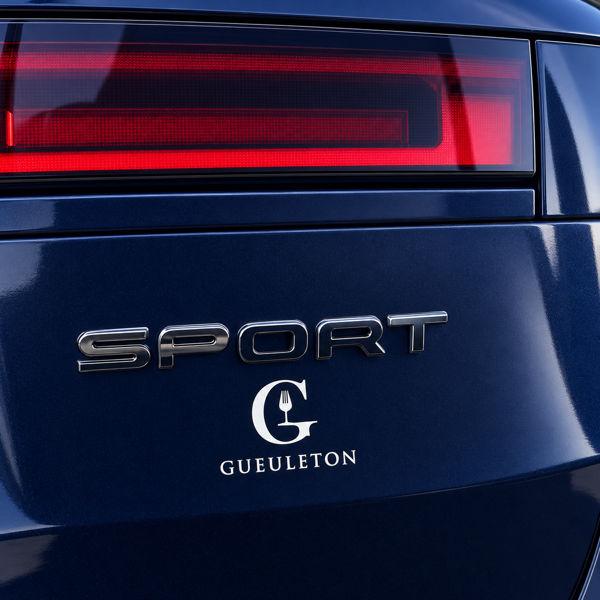 Autocollant 3D Gueuleton Sport