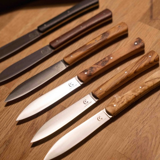 Coffret de 6 couteaux de table en bois Gueuleton