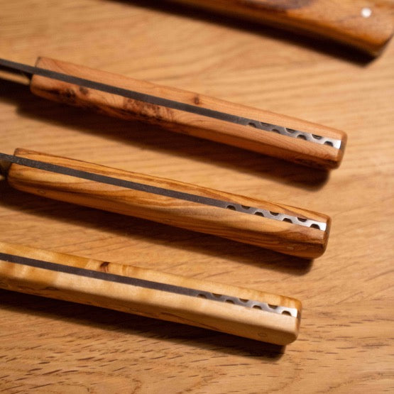 Coffret de 6 couteaux de table en bois Gueuleton