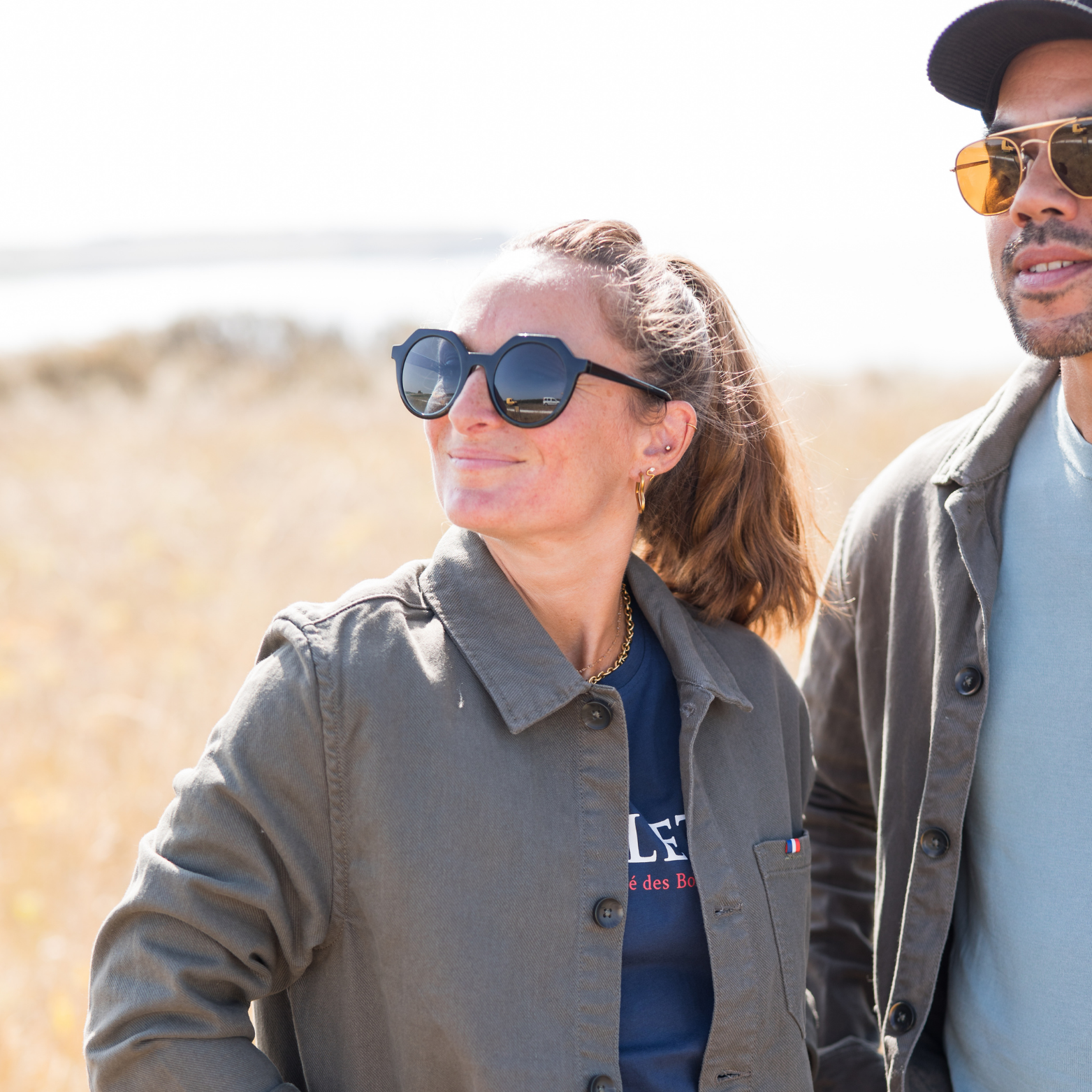 Veste worker Gueuleton – 100% coton, twill délavé, coupe confort