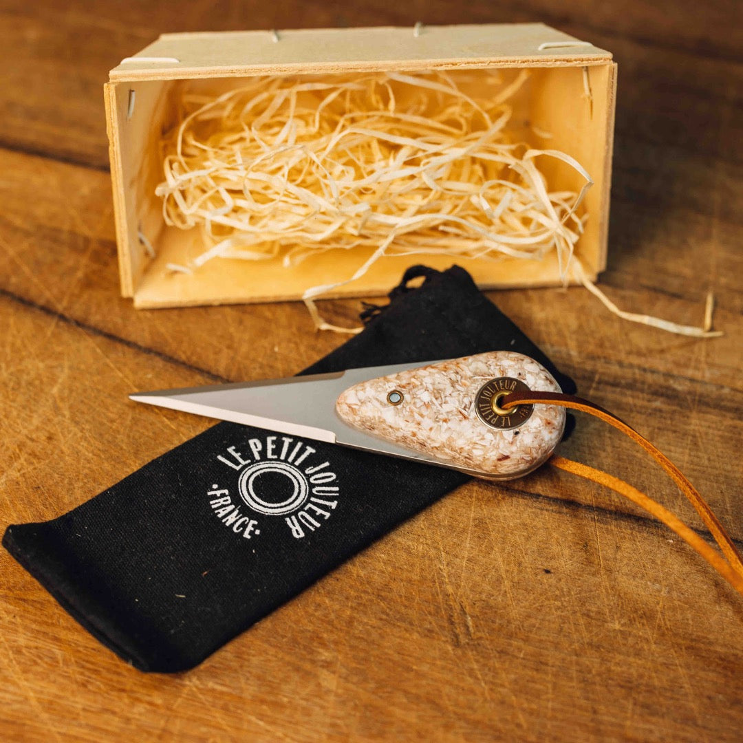 Couteau à huîtres SaintJacques &#8211; Le Petit Jouteur &#8211; Boutique Gueuleton