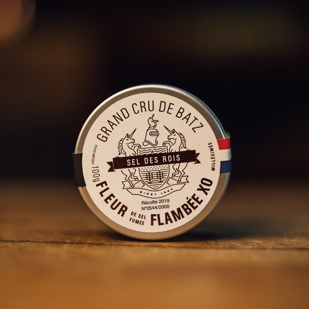 Fleur de sel fumee flambee XO Grand Cru de Batz Gueuleton