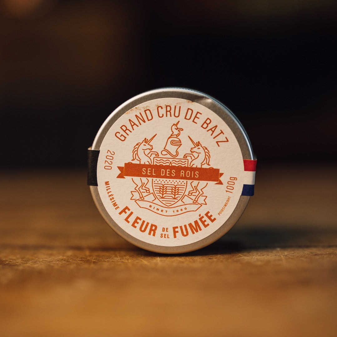 Fleur de sel fumee millesime Grand Cru de Batz Gueuleton