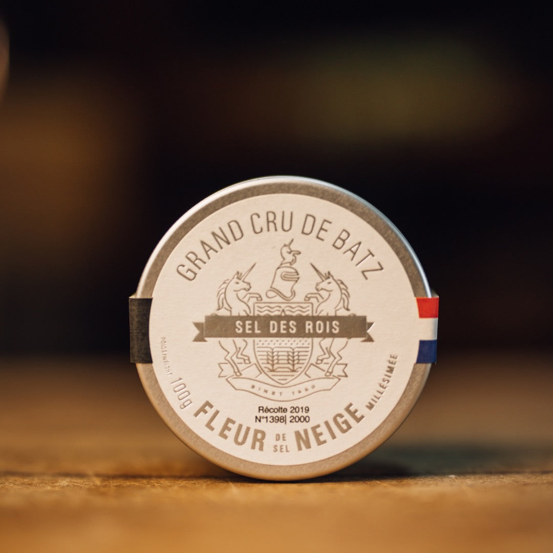 Fleur de sel neige millesime Cru de Batz Gueuleton