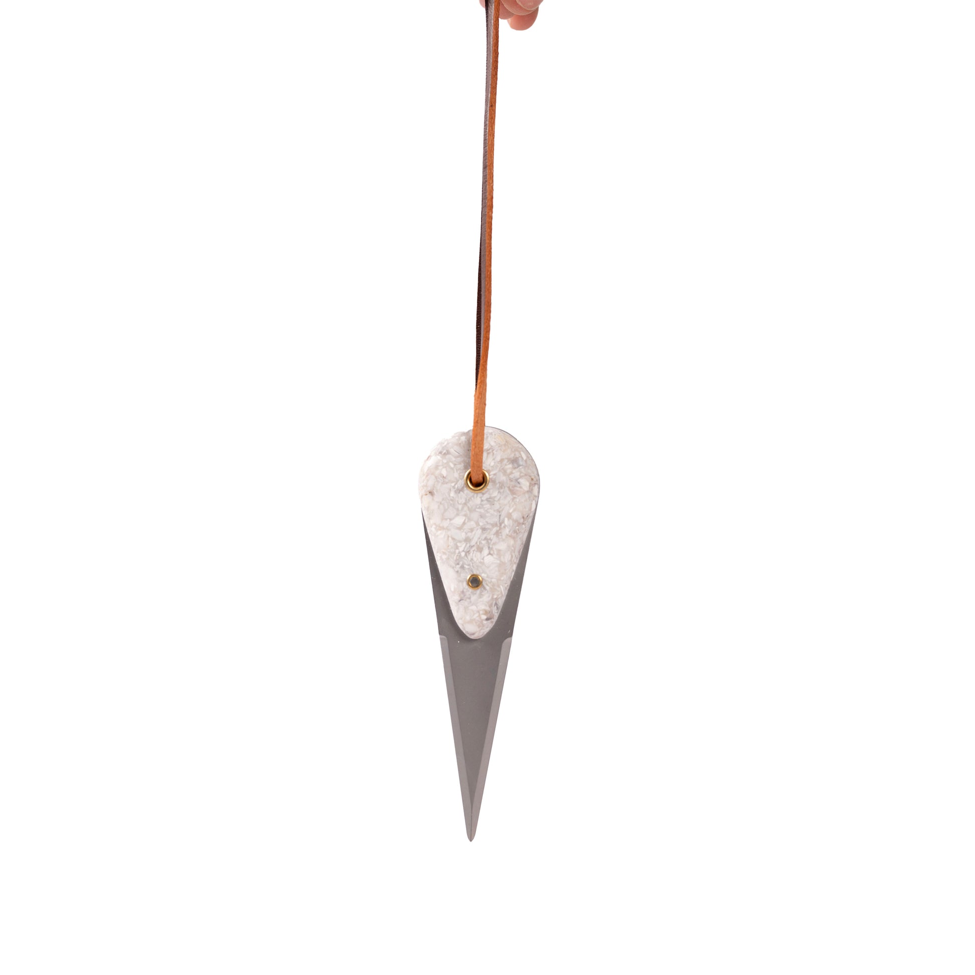 couteau à huître coquille blanche