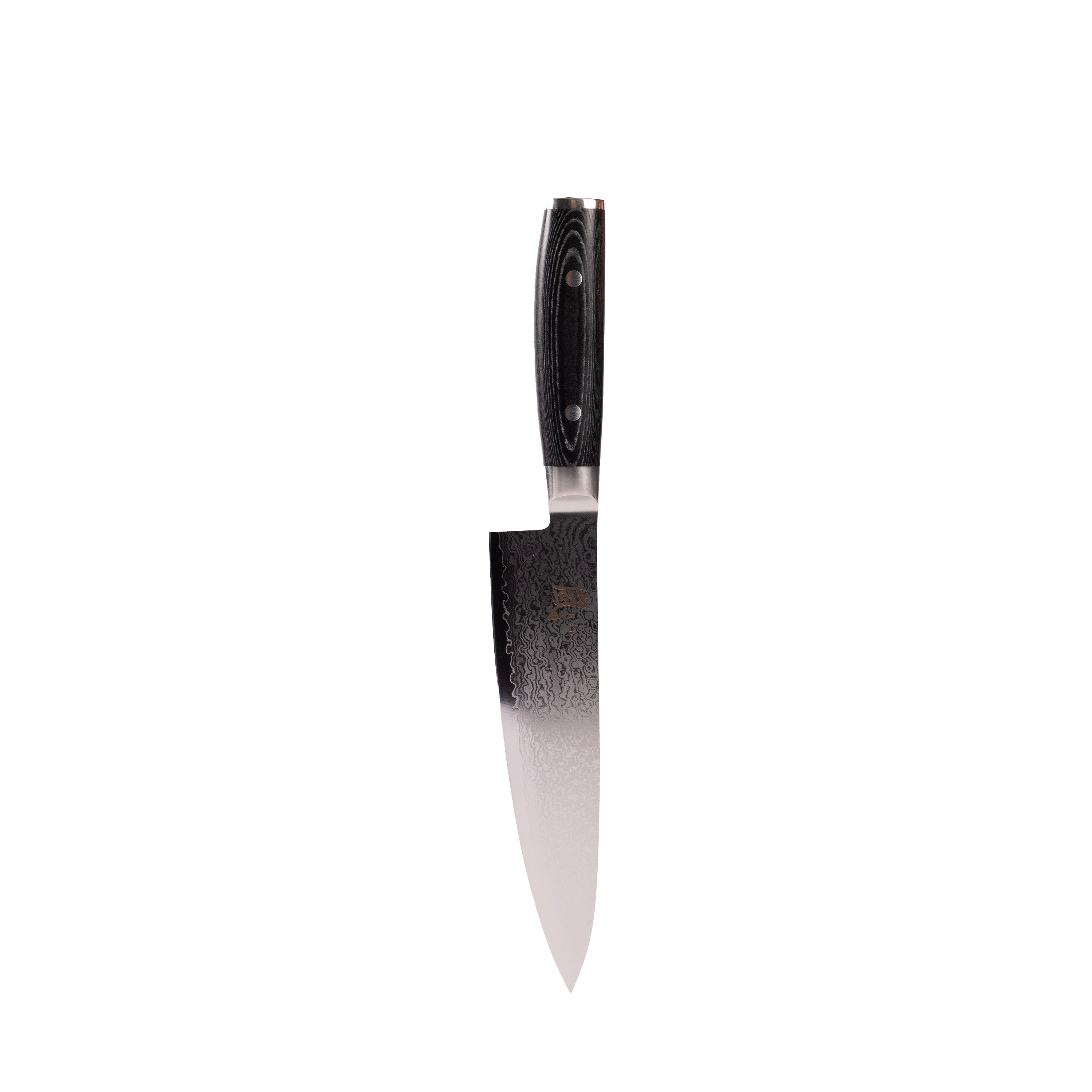 couteau japonais teinté en noir