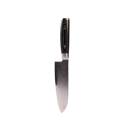 couteau japonais en acier teinté noir