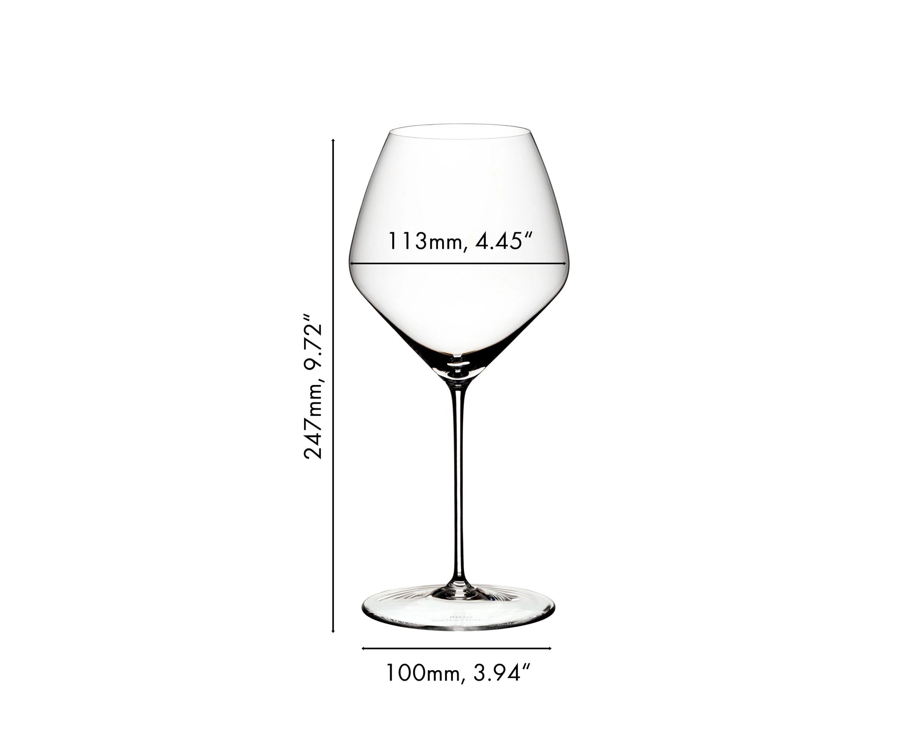 Verres RIEDEL VELOCE Pinot Noir & Nebbiolo – Pack de 4