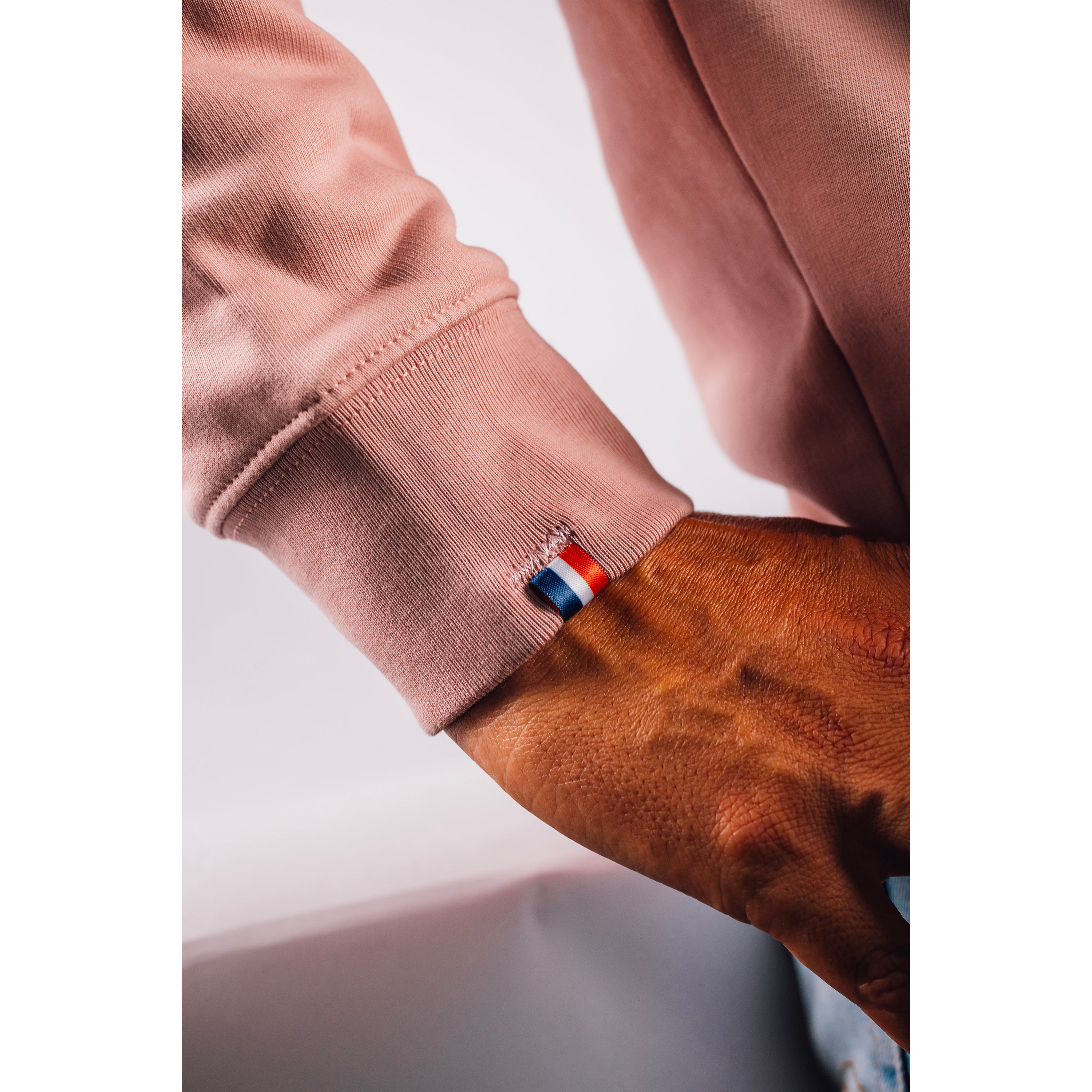 Sweat Gueuleton à capuche - Petal Rose