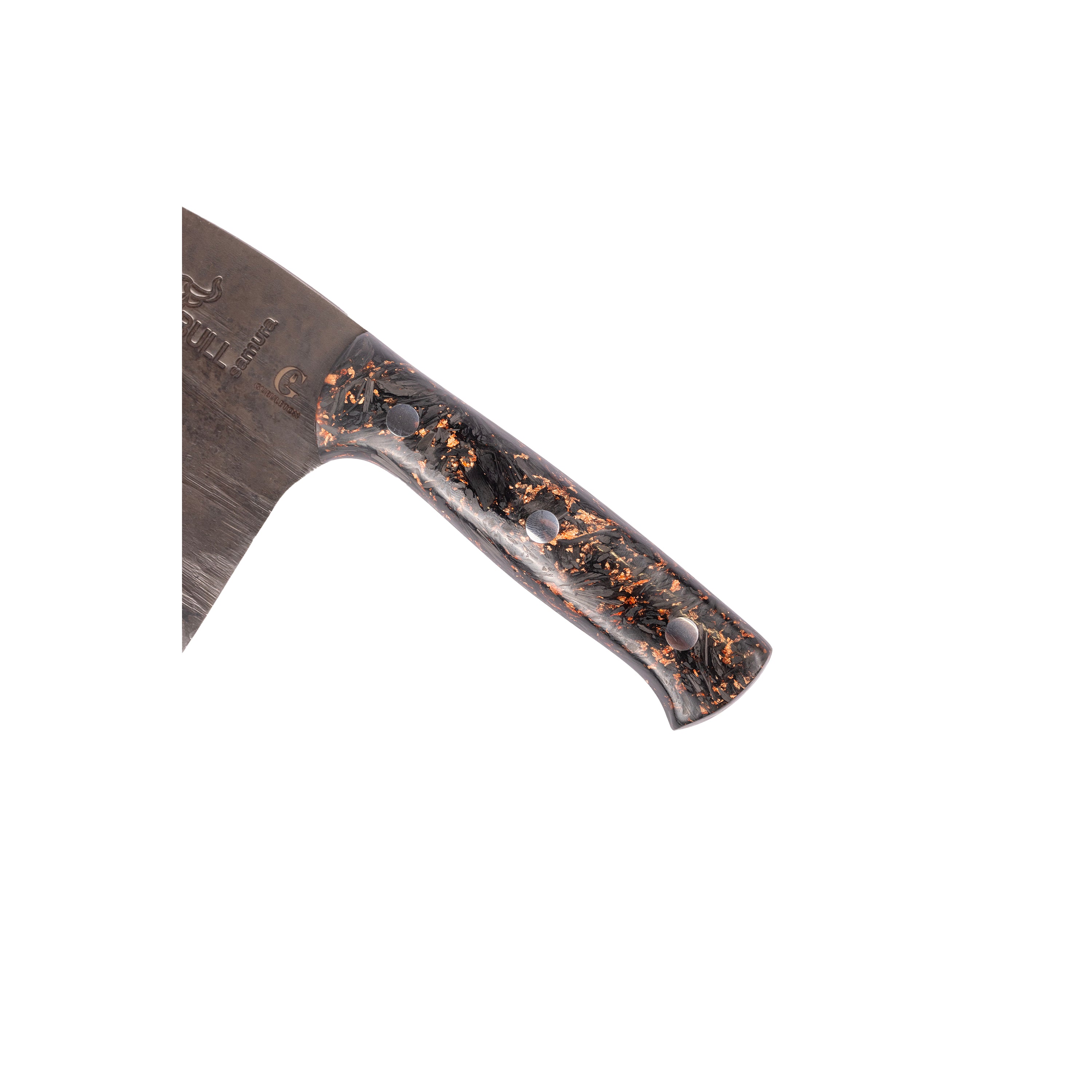 Couteau Serbe MAD BULL Chopper – Lame 18 cm AUS-8 & manche carbone - Samura