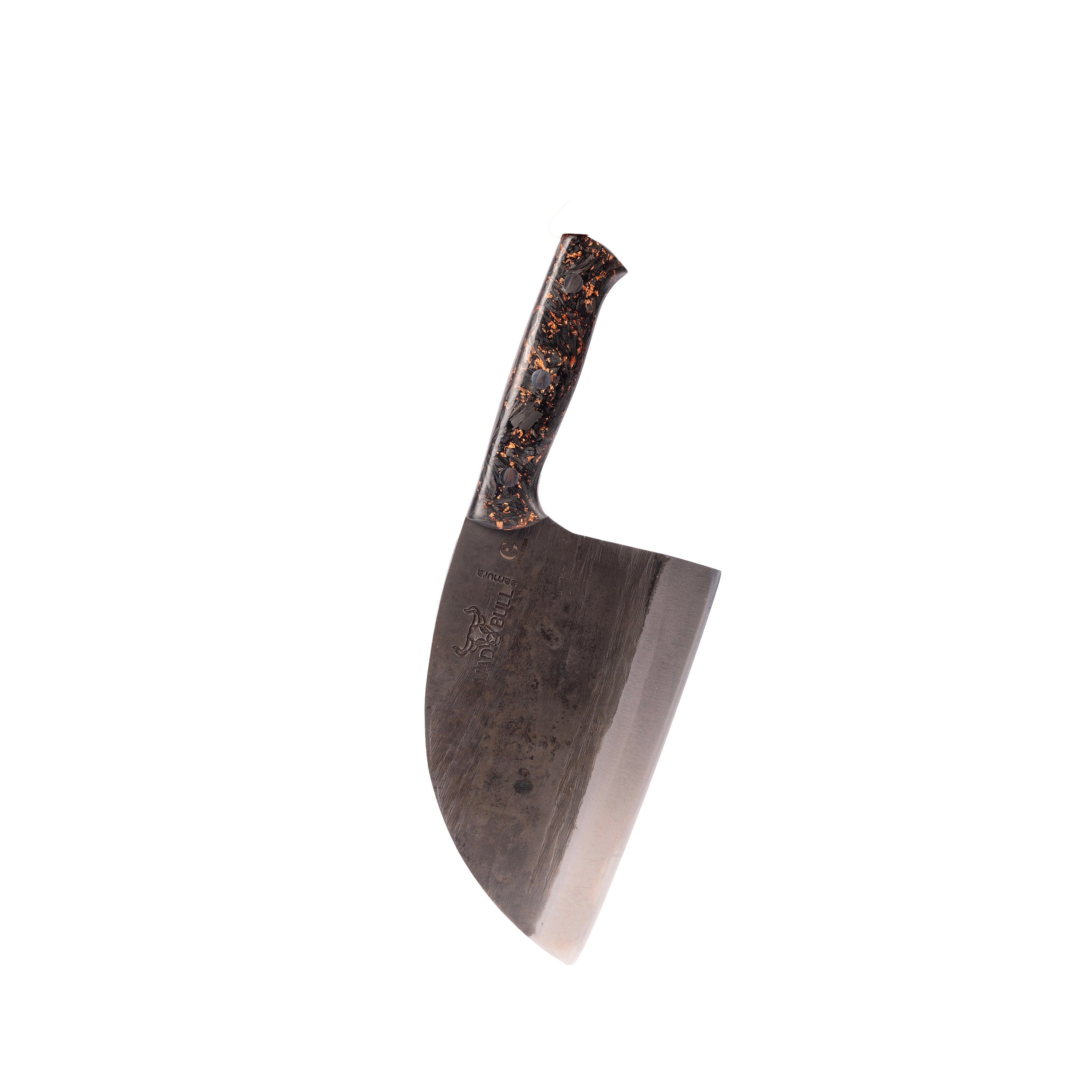 Couteau Serbe MAD BULL Chopper – Lame 18 cm AUS-8 & manche carbone - Samura