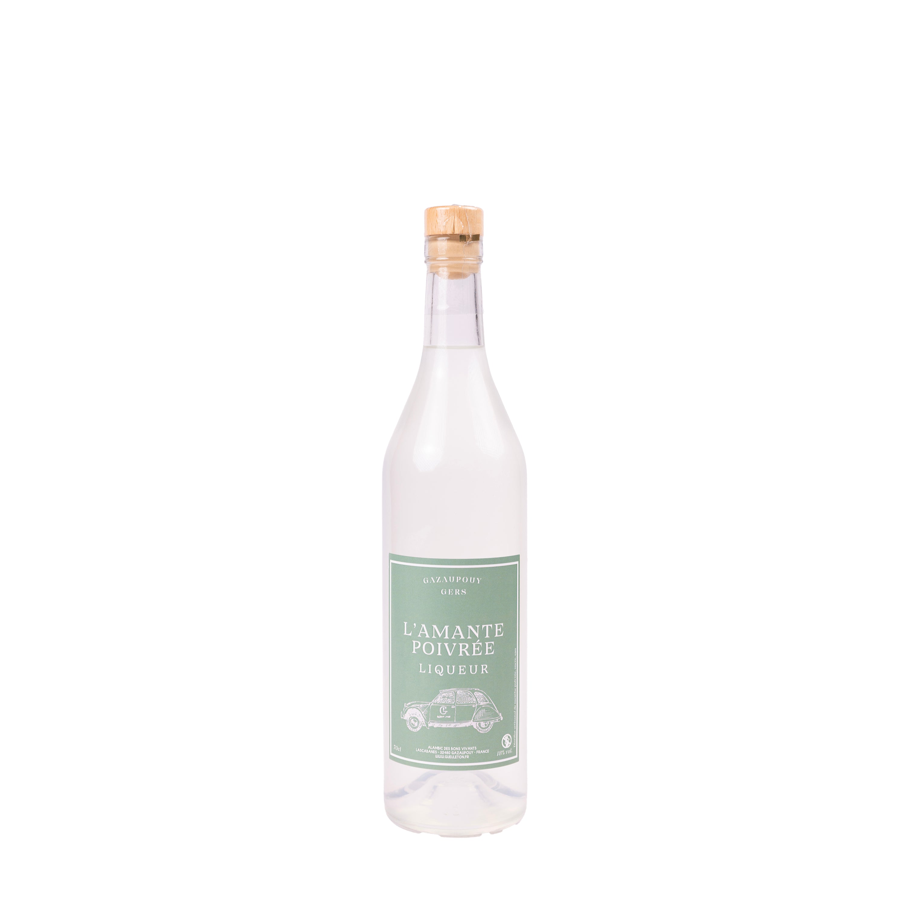 L’Amante Poivrée – Liqueur de menthe Gueuleton 18 %