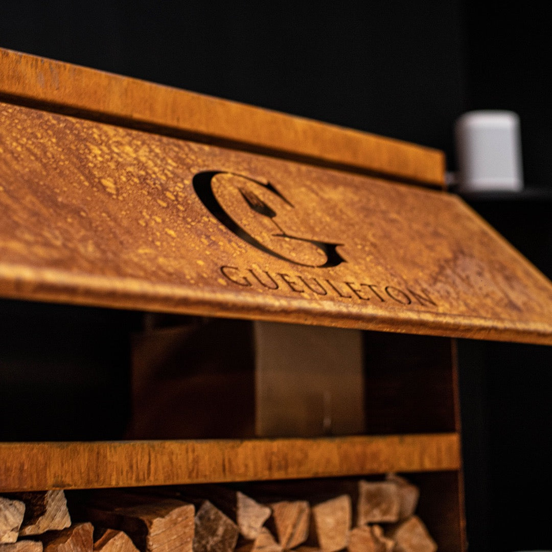 Wood Storage corten 100 Gueuleton