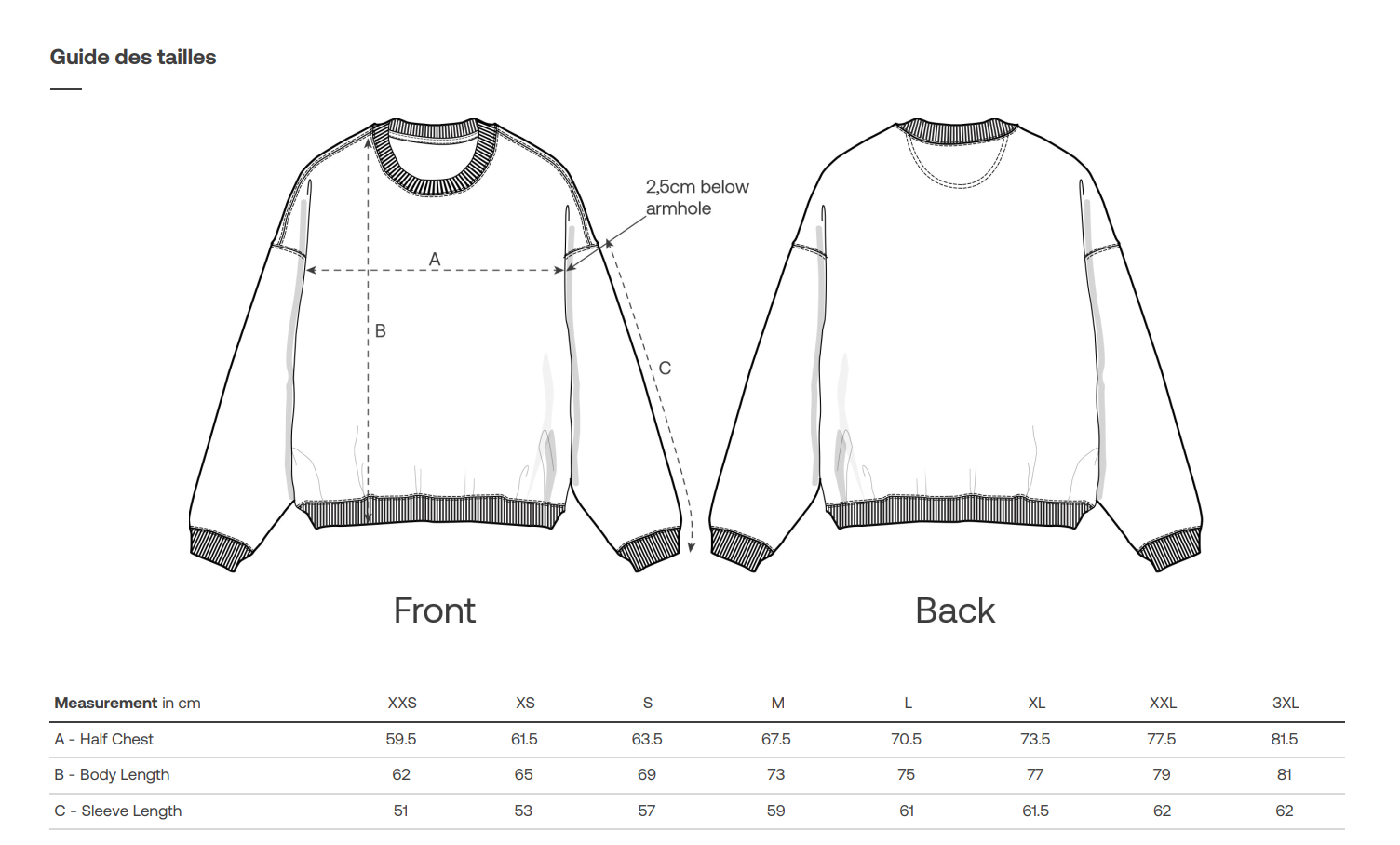 Sweat Croque Truffé Bio | Gueuleton - Coupe Oversize