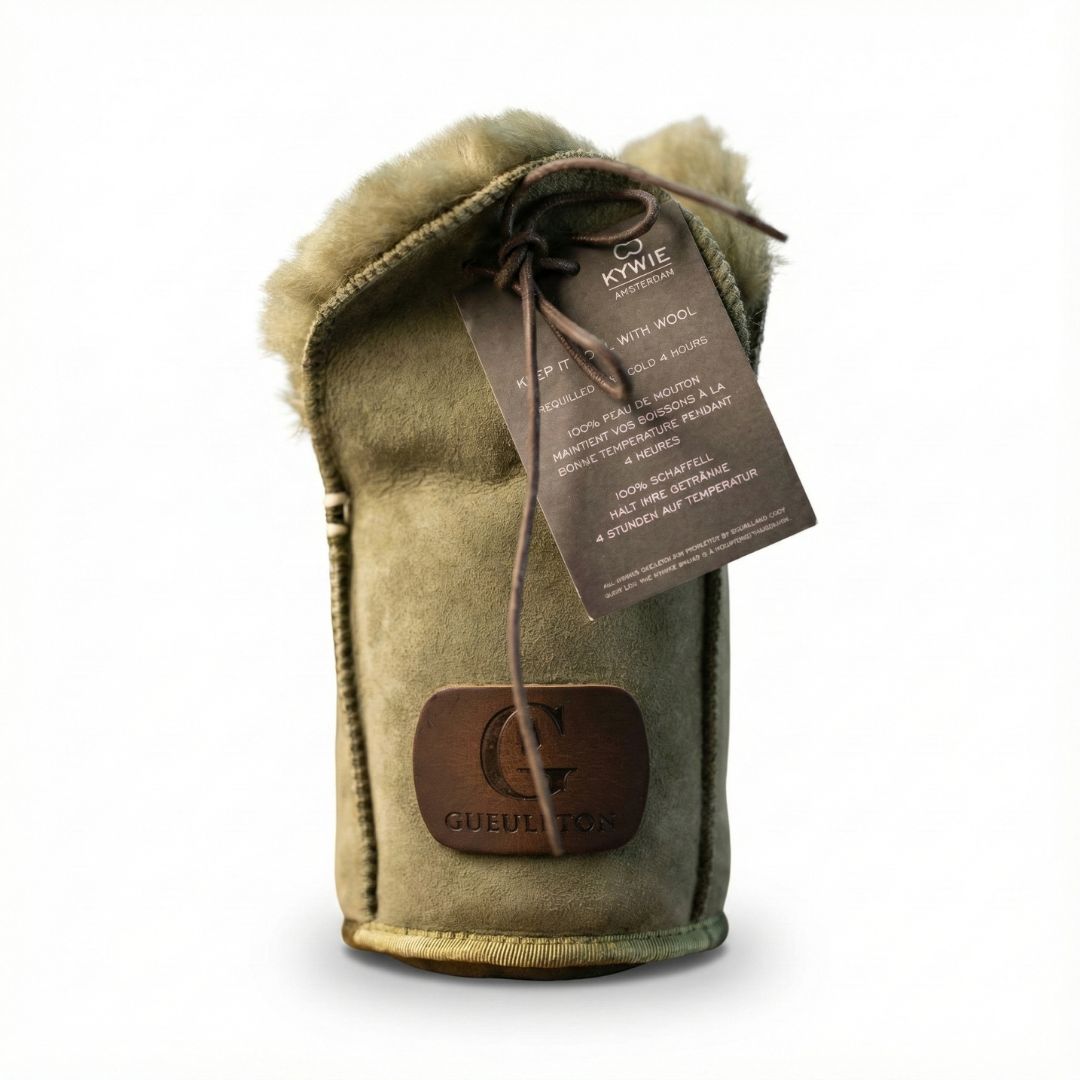 Housse isotherme Gueuleton – Khaki Suede Standard