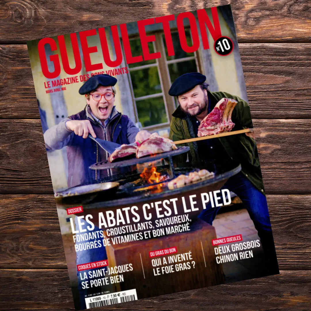Couverture Magazine Gueuleton n°10 - Les abats c'est le pied