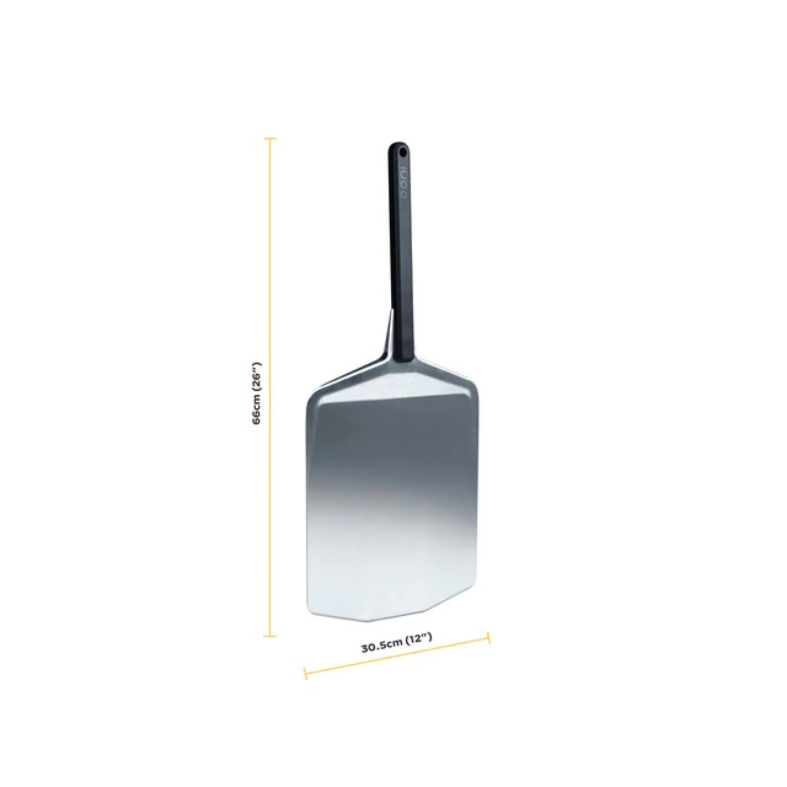 Pelle à pizza Ooni 12" – Aluminium légère, dimensions 66 cm × 30,5 cm - Gueuleton