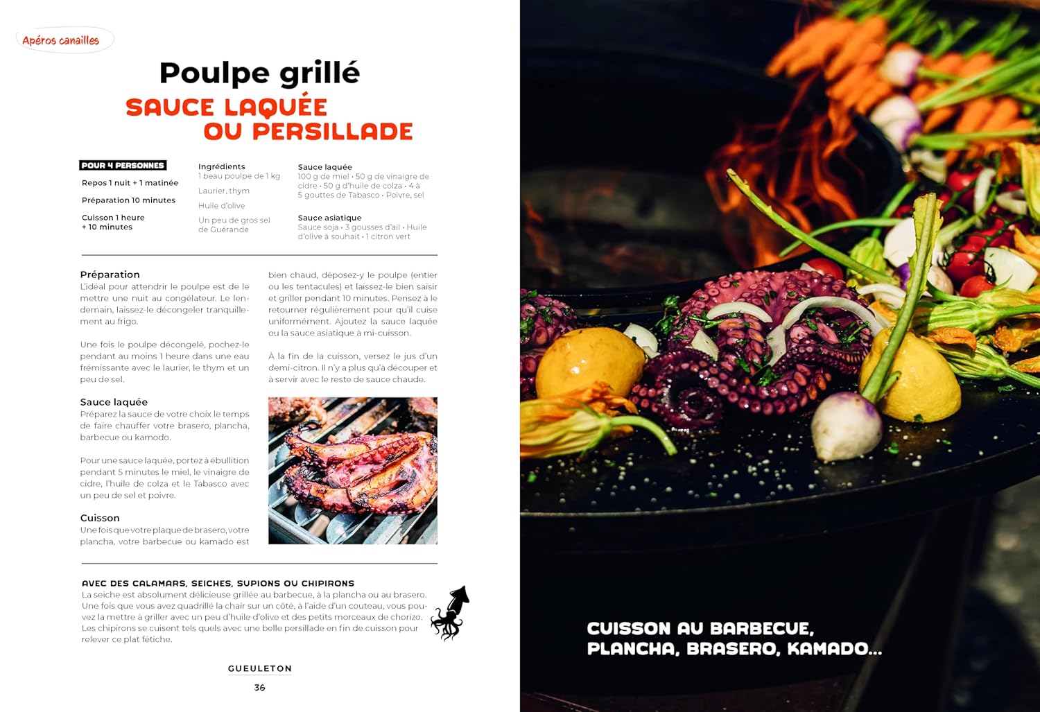 Livre Gueuleton — Tout Feu Tout Flamme | Recettes Plancha, Barbecue, Brasero
