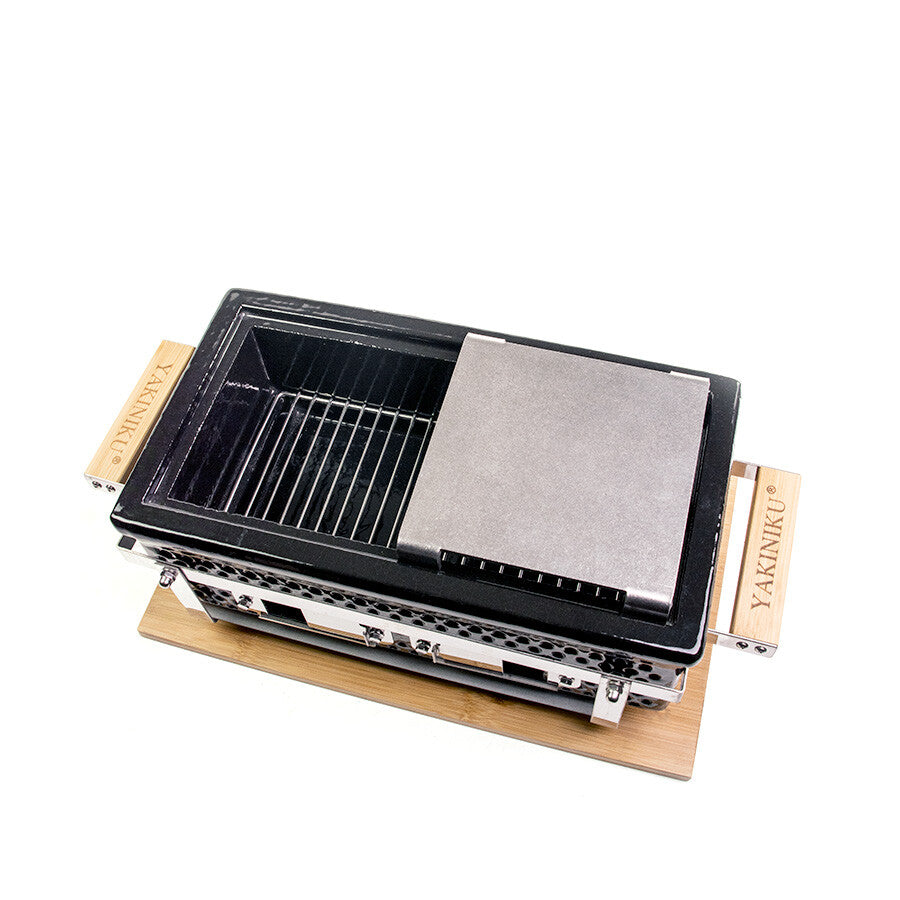 Plaque Teppanyaki YAKINIKU® – Pour Shichirin rectangulaire, cuisson à la japonaise