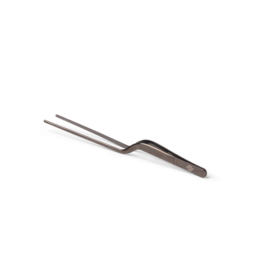 Pince courbée YAKINIKU® – Acier inox pour aliments grillés